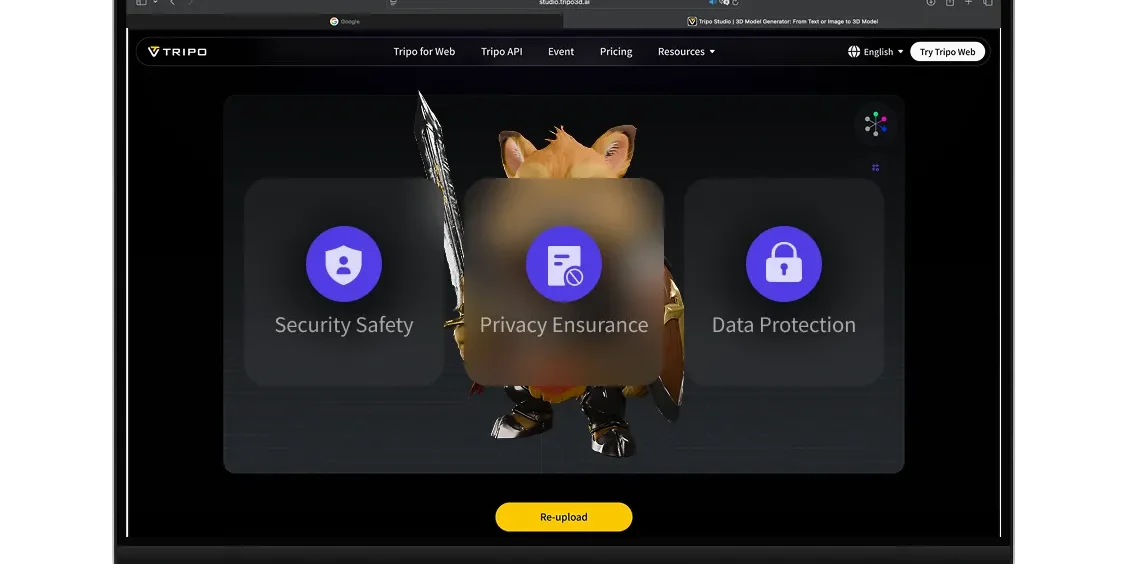 私密且安全的 3D 模型檢視器