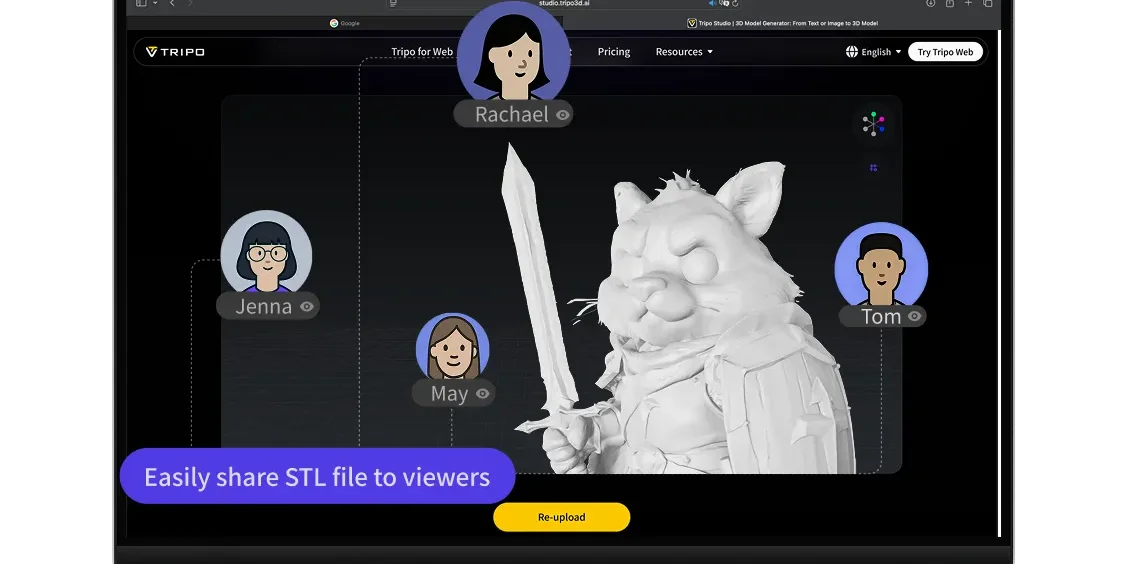 分享 STL 檔案檢視以進行協作與審查