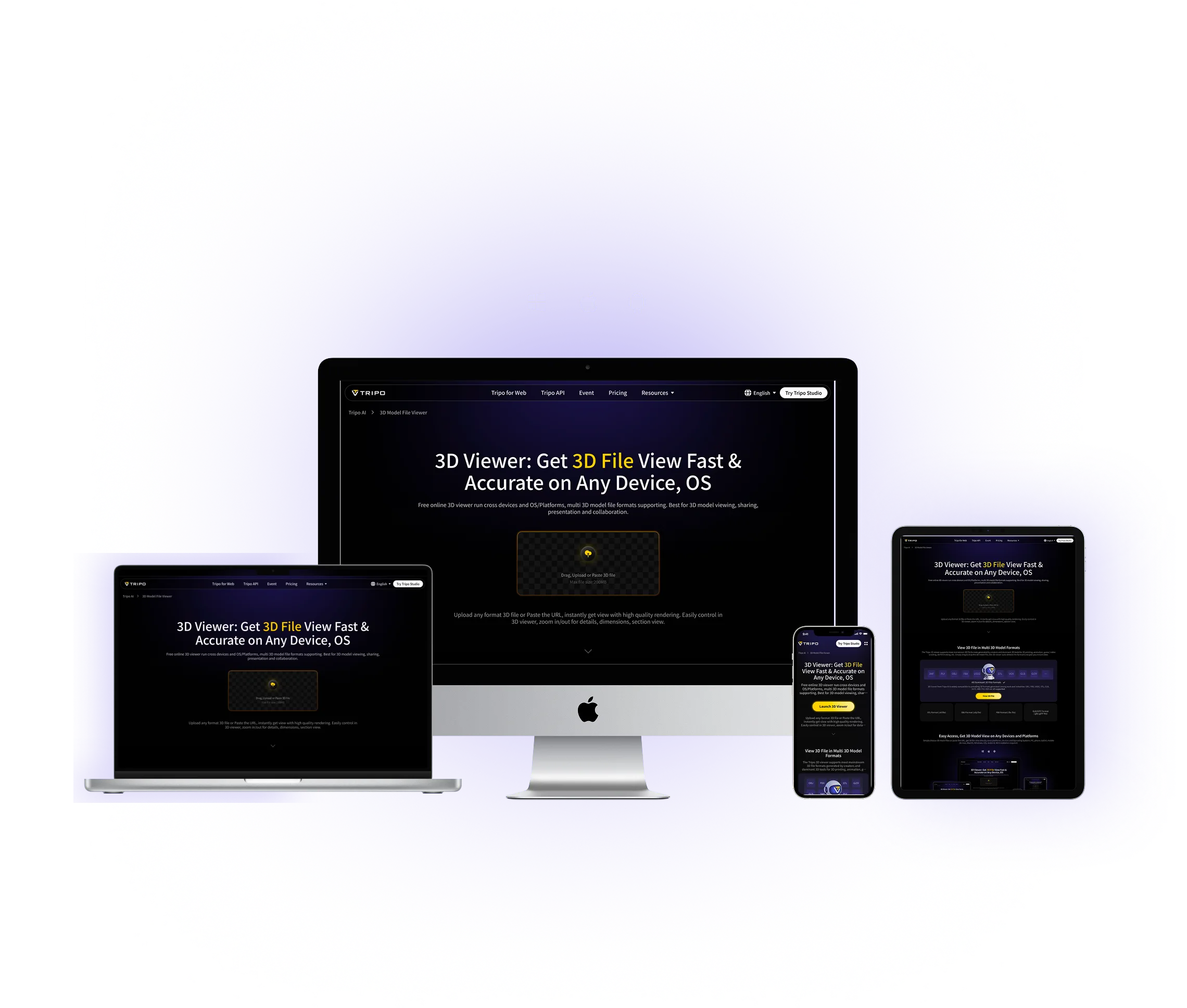 Easy Access, Get 3D Model View on Any Devices and Platforms